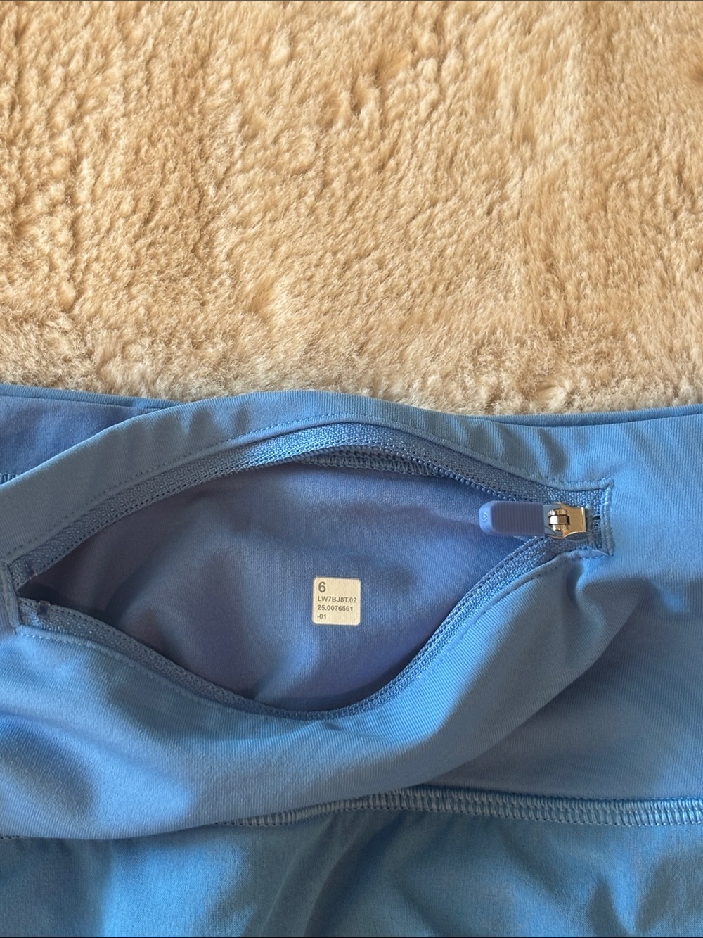 lululemon athletica Blue Women's Athletic Shorts - Picture 3 of 4